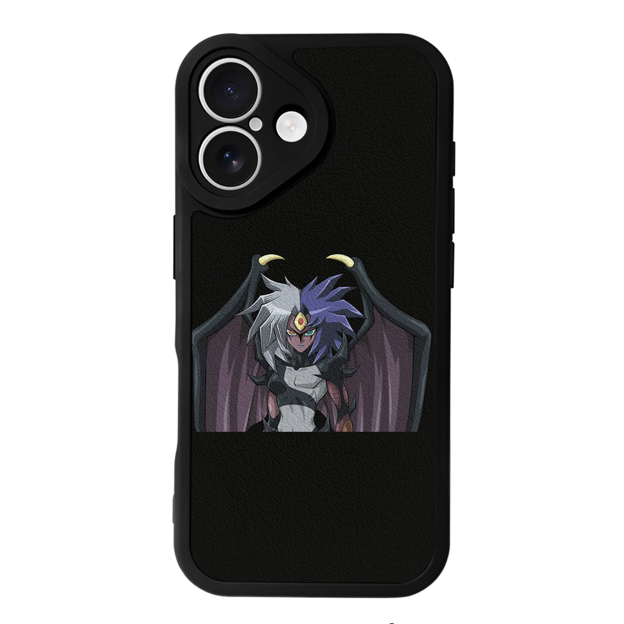 （画像用） 遊☆戯☆王 Yu-Gi-Oh! 【iPhone 16シリーズ対応】シリコンスマホケース（レザー調） 材質：シリコン